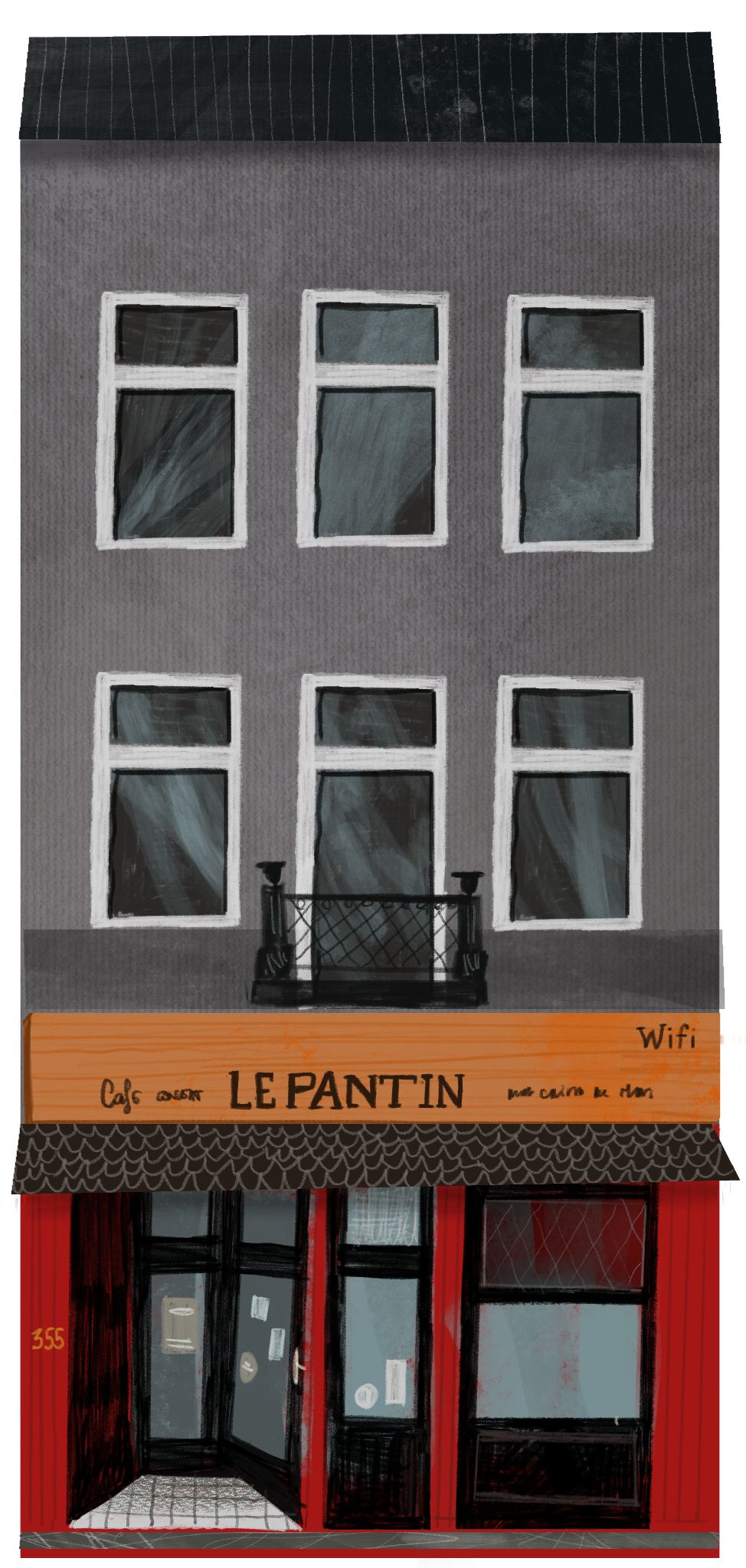 Pantin  -  Ixelles Bruxelles