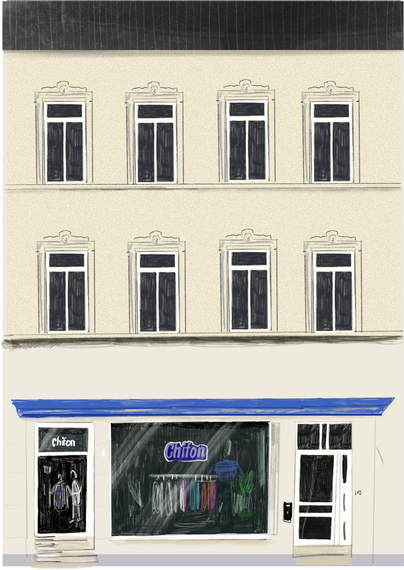 Chifon  -  Ixelles Bruxelles